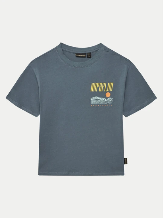 Zdjęcie produktu Napapijri T-Shirt S-Sella NP0A4IGX D Niebieski Regular Fit