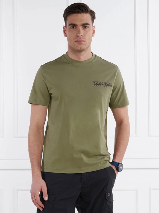 Zdjęcie produktu Napapijri T-shirt -TAHI BLACK | Regular Fit khaki