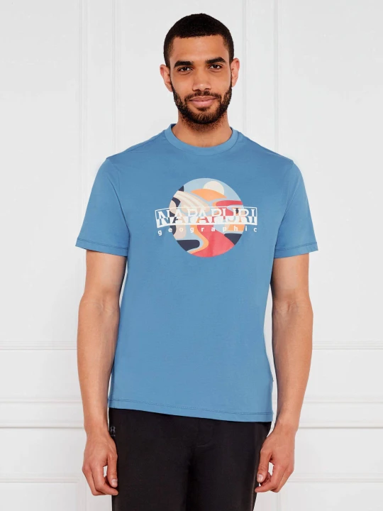 Zdjęcie produktu Napapijri T-shirt -VALDOR SS | Relaxed fit niebieski