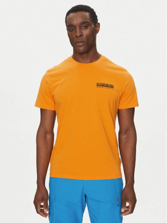 Zdjęcie produktu Napapijri T-Shirt S-Vignoni NP0A4ILX Pomarańczowy Regular Fit