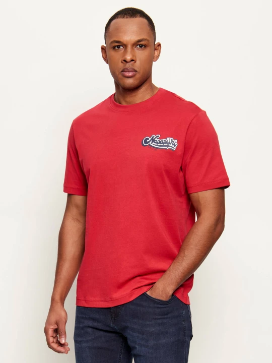 Zdjęcie produktu Napapijri T-shirt -ZINC | Relaxed fit czerwony