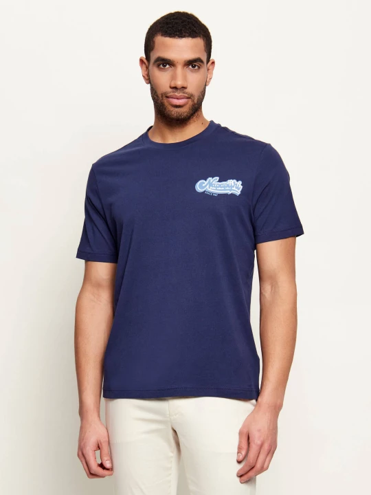 Zdjęcie produktu Napapijri T-shirt -ZINC | Relaxed fit granatowy