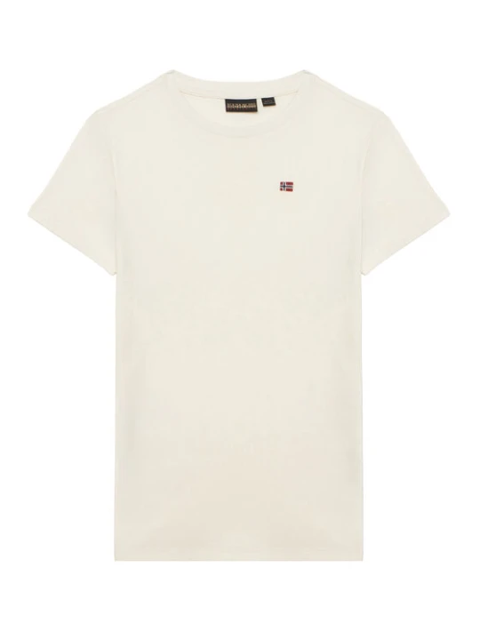 Zdjęcie produktu Napapijri T-Shirt Salis NP0A4GEH Biały Regular Fit
