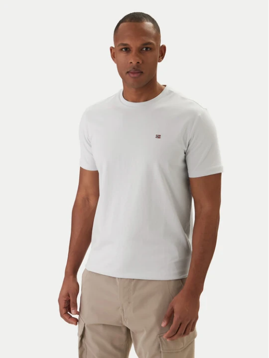 Zdjęcie produktu Napapijri T-Shirt Salis NP0A4H8D Beżowy Regular Fit