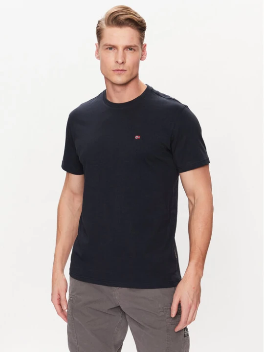 Zdjęcie produktu Napapijri T-Shirt Salis NP0A4H8D Granatowy Regular Fit