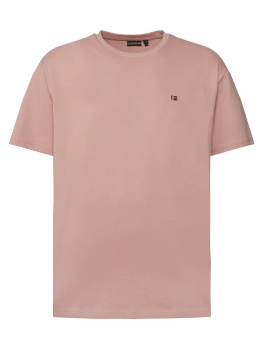 Zdjęcie produktu Napapijri T-Shirt Salis NP0A4H8D Różowy Regular Fit