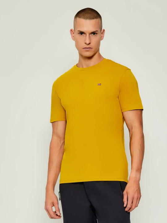 Zdjęcie produktu Napapijri T-shirt SALIS | Regular Fit musztardowy