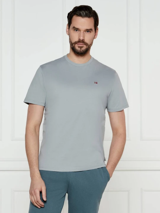 Zdjęcie produktu Napapijri T-shirt SALIS | Regular Fit popielaty