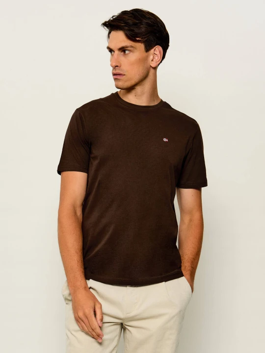 Zdjęcie produktu Napapijri T-shirt Salis | Regular Fit brązowy