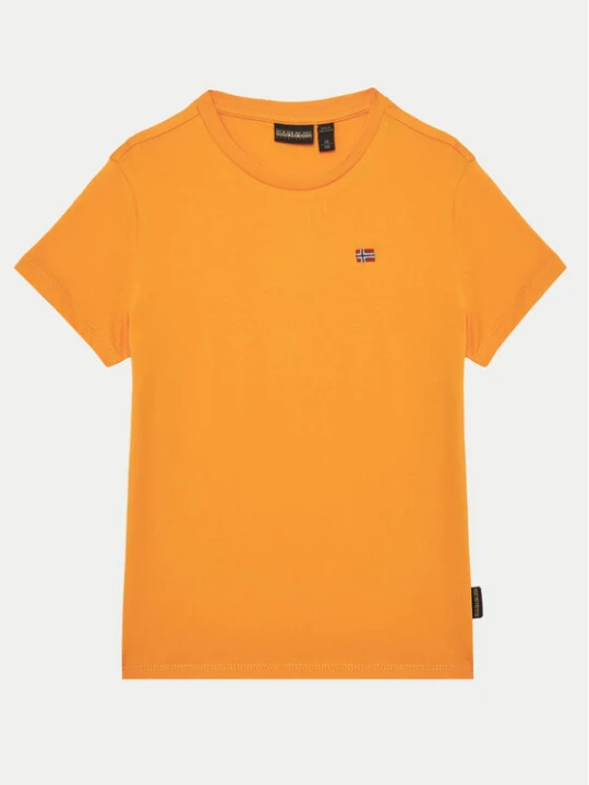 Zdjęcie produktu Napapijri T-Shirt Salis SS 2 NP0A4GEHA701 D Pomarańczowy Regular Fit