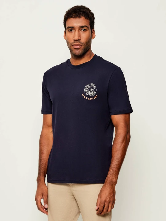 Zdjęcie produktu Napapijri T-shirt YUKIS | Relaxed fit granatowy
