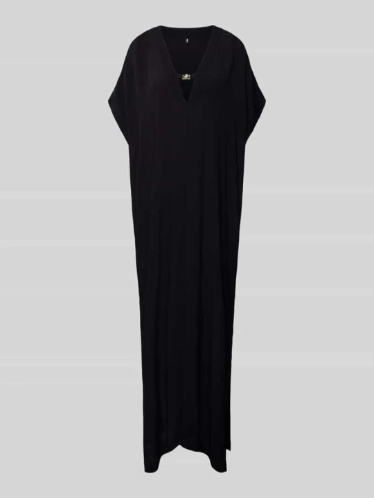 Zdjęcie produktu Kaftan z czystej wiskozy model 'DOUBLE B_KAFTAN' Boss Czarny