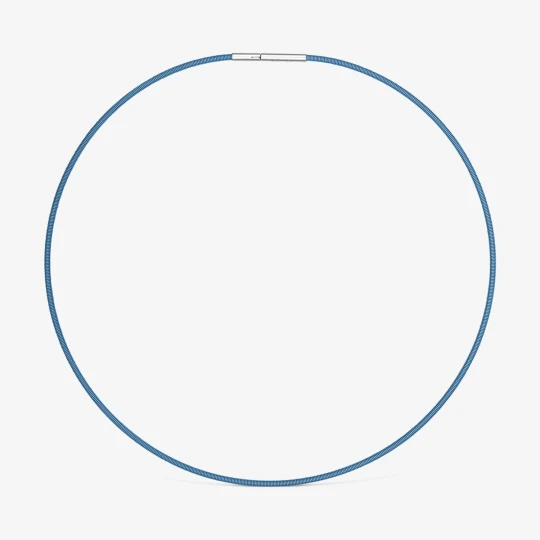 Zdjęcie produktu Naszyjnik 2 Mm Ze Stali W Kolorze Turkusowym Tous Mesh Tube - Tous