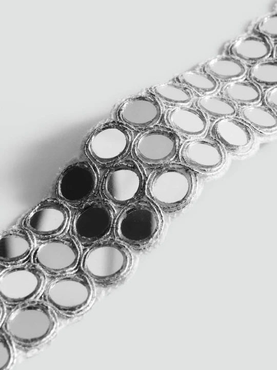 Zdjęcie produktu Naszyjnik choker z kryształkami srebrny - Kobieta - Rozmiar uniwersalny - MANGO