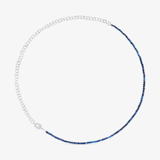 Zdjęcie produktu Naszyjnik Choker Ze Srebra I Lapis Lazuli Tous Manifesto - Tous niebieski