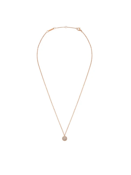 Zdjęcie produktu Naszyjnik Daniel Wellington Pavé DW00400625 Różowe złoto
