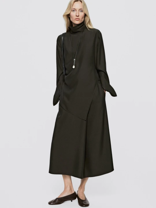Zdjęcie produktu Naszyjnik Długi Z Motywem Nasiona – Limited Edition - Srebrny - Massimo Dutti - Female