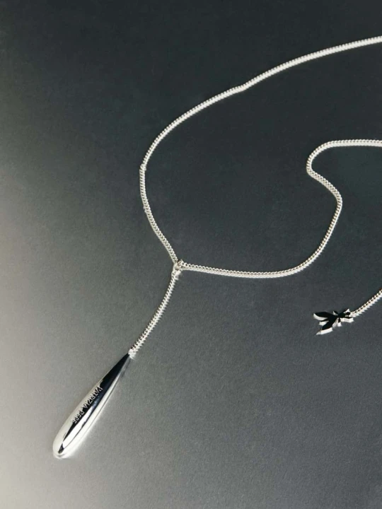 Zdjęcie produktu Naszyjnik Drop Bijoux Patrizia Pepe srebrny