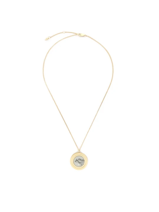 Zdjęcie produktu Naszyjnik Fossil Harlow Locket JF04738710 Złoty