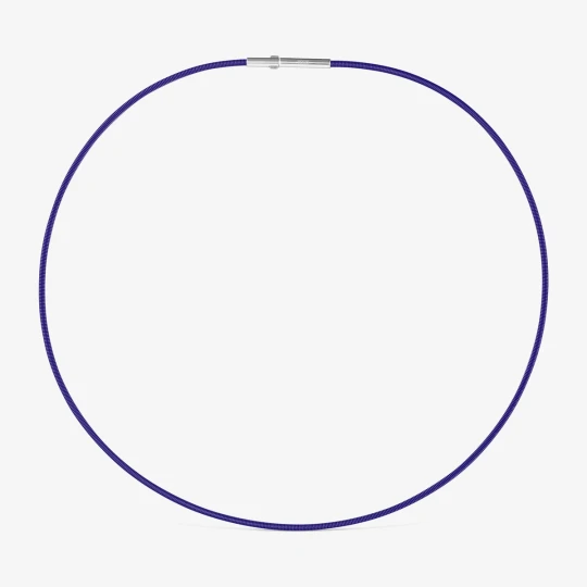Zdjęcie produktu Naszyjnik Mesh Tube Z Liliowej Stali Ip 2 Mm - Tous LILAC