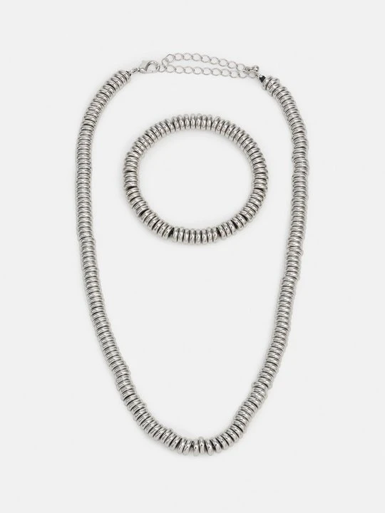 Zdjęcie produktu Naszyjnik Pier One By Zalando srebrny