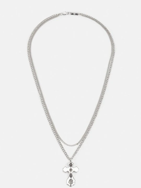 Zdjęcie produktu Naszyjnik River Island srebrny