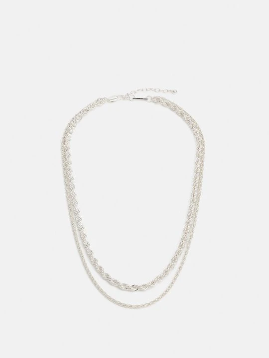 Zdjęcie produktu Naszyjnik River Island srebrny