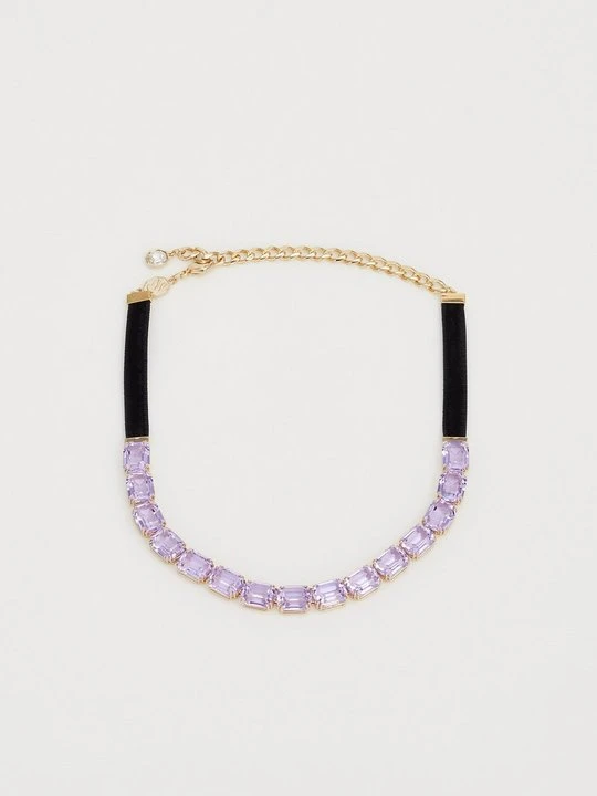 Zdjęcie produktu Naszyjnik Swarovski liliowy
