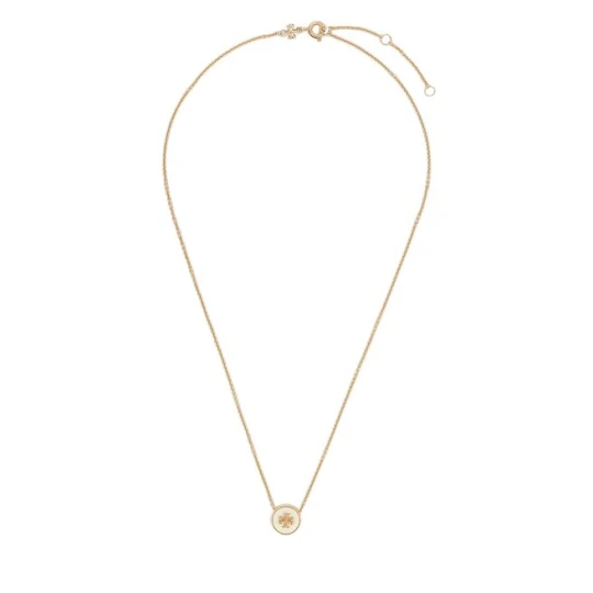 Zdjęcie produktu Naszyjnik Tory Burch Kira Enamel Pendant 90549 Biały