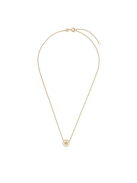Zdjęcie produktu Naszyjnik Tory Burch Kira Enamel Pendant 90549 Biały
