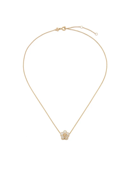 Zdjęcie produktu Naszyjnik Tory Burch Kira Flower 158996 Złoty