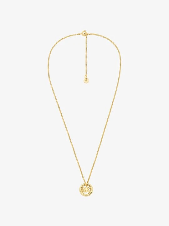 Zdjęcie produktu Naszyjnik z zawieszką z logo Michael Kors ZŁOTY (Złoty)