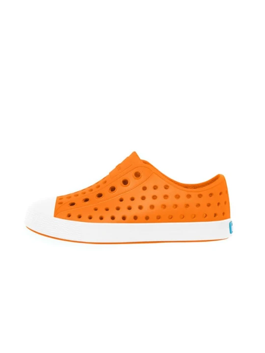 Zdjęcie produktu Native Slippersy w kolorze biało-pomarańczowym rozmiar: 22