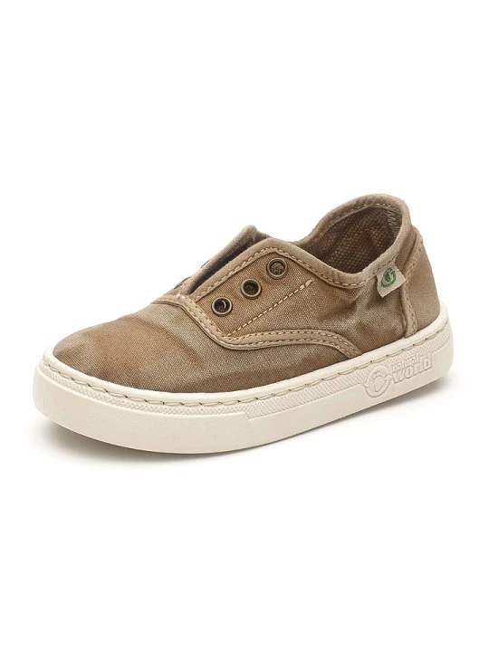 Zdjęcie produktu natural world Slippersy w kolorze beżowym rozmiar: 35