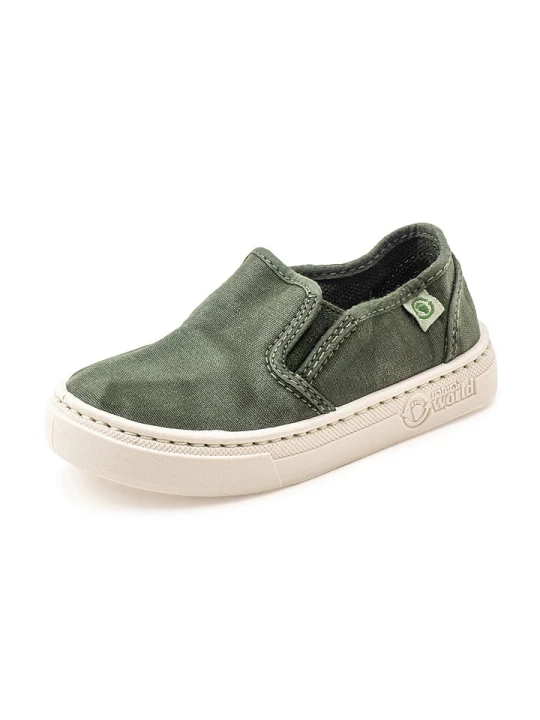 Zdjęcie produktu natural world Slippersy w kolorze khaki rozmiar: 30