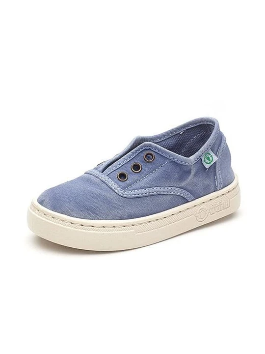 Zdjęcie produktu natural world Slippersy w kolorze niebieskim rozmiar: 34