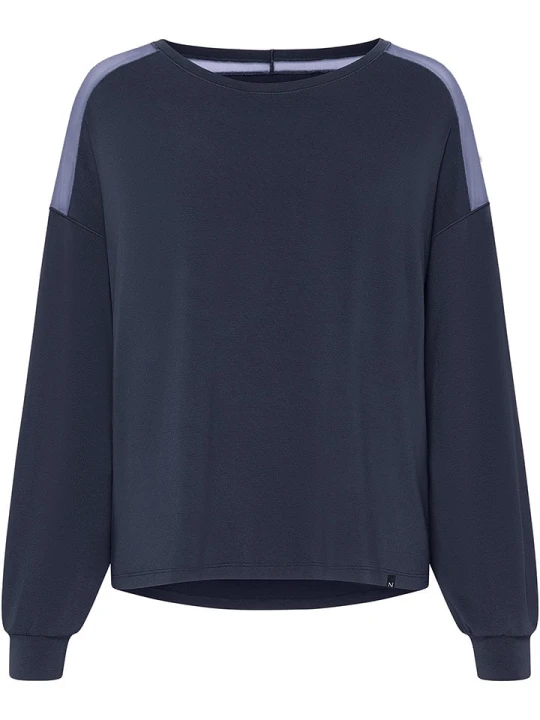Zdjęcie produktu Naturana Bluza w kolorze granatowym rozmiar: XL
