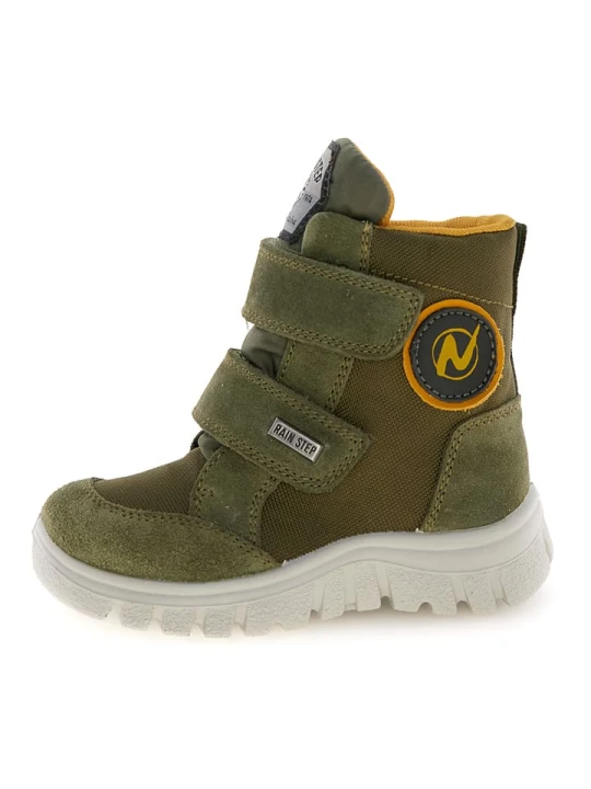Zdjęcie produktu Naturino Skórzane botki "Gemi" w kolorze khaki rozmiar: 28