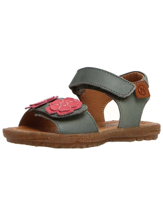 Zdjęcie produktu Naturino Skórzane sandały "Begonia" w kolorze khaki rozmiar: 25