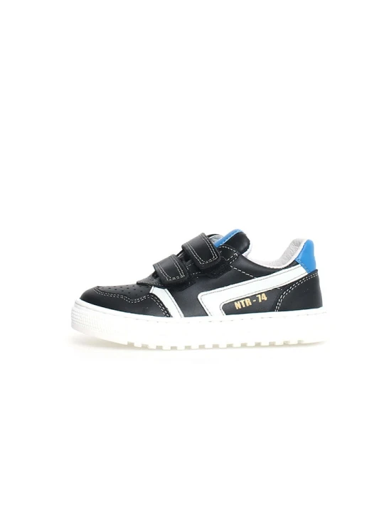 Zdjęcie produktu Naturino Skórzane sneakersy "Ceonia" w kolorze czarno-białym rozmiar: 30