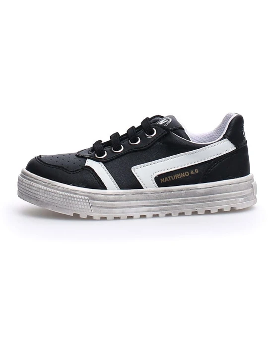 Zdjęcie produktu Naturino Skórzane sneakersy "Ceonia" w kolorze czarnym rozmiar: 34