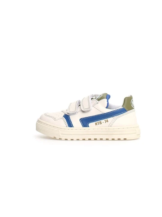 Zdjęcie produktu Naturino Skórzane sneakersy "Ceonia" w kolorze kremowym rozmiar: 35