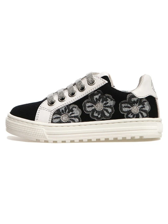 Zdjęcie produktu Naturino Skórzane sneakersy "Coris" w kolorze czarnym rozmiar: 26