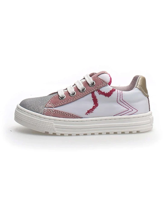 Zdjęcie produktu Naturino Skórzane sneakersy "Dinghy" w kolorze szarym rozmiar: 30
