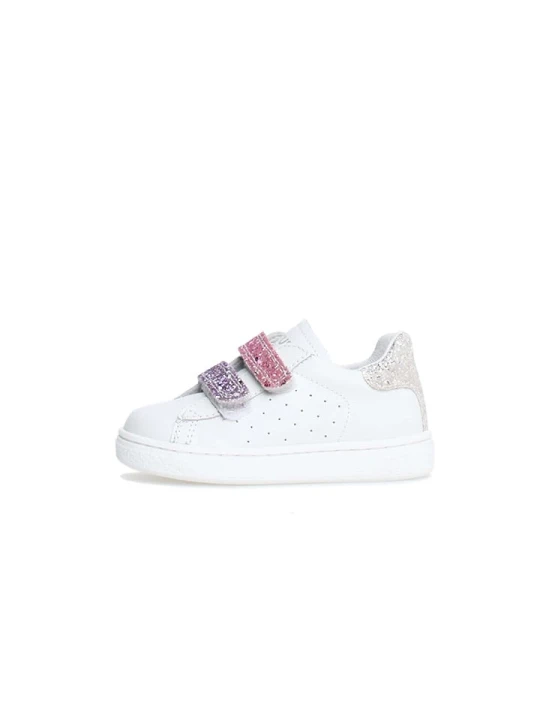Zdjęcie produktu Naturino Skórzane sneakersy "Hasselt 2" w kolorze różowo-białym rozmiar: 30