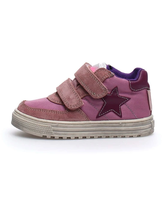 Zdjęcie produktu Naturino Skórzane sneakersy "Hess" w kolorze fioletowym rozmiar: 36