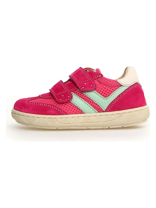 Zdjęcie produktu Naturino Skórzane sneakersy "Kevis" w kolorze różowym rozmiar: 35
