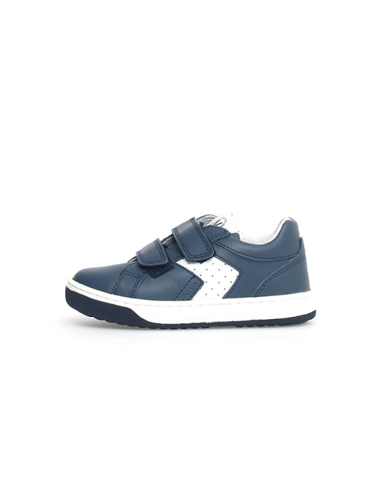 Zdjęcie produktu Naturino Skórzane sneakersy "Khatyr" w kolorze granatowym rozmiar: 32