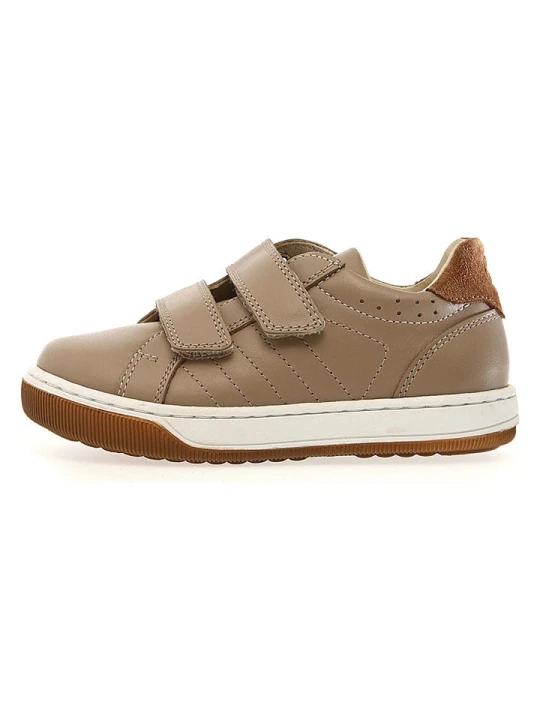 Zdjęcie produktu Naturino Skórzane sneakersy "Nume" w kolorze jasnobrązowym rozmiar: 31