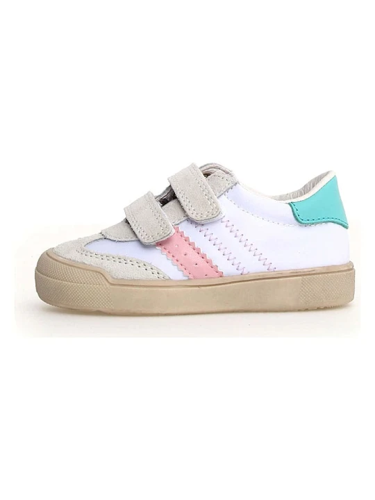 Zdjęcie produktu Naturino Skórzane sneakersy "Riby" w kolorze białym rozmiar: 20